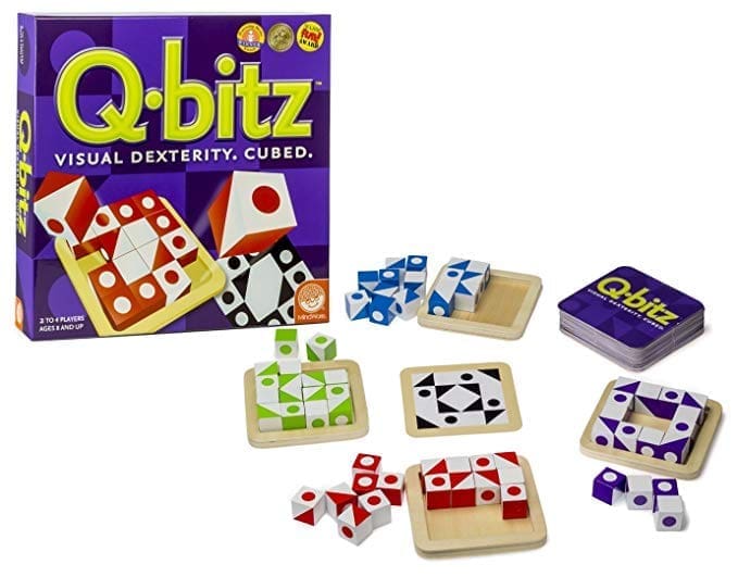 Q-Bitz Visual Spatial Puzzles - Stress Free Math for Kids
