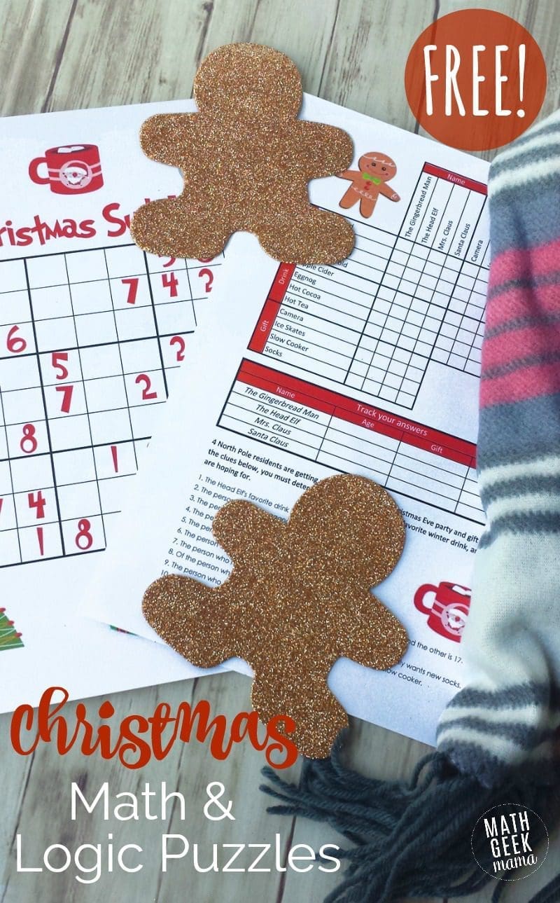 Free Christmas Math Activities - Stress Free Math for Kids