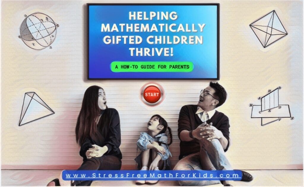 Helping Mathematically Gifted Children Thrive e-course cover page