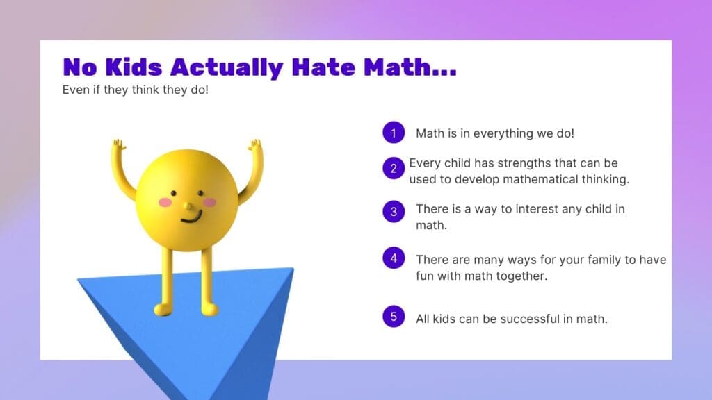 Why Do Kids Hate Math? - Stress Free Math for Kids